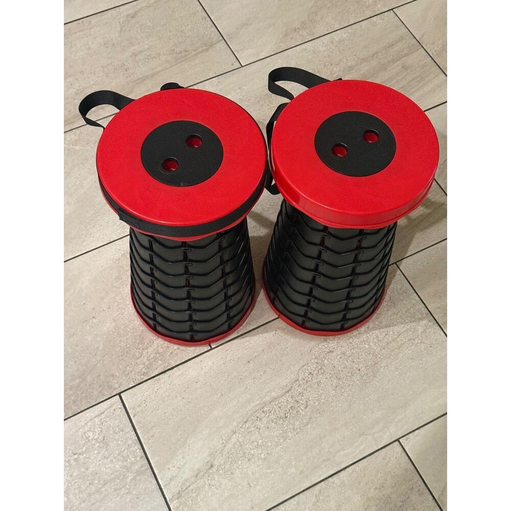 Upgraded Collapsible Stool for Adults, Foldable Portable Retractable Lightweight - Picture 3 of 7